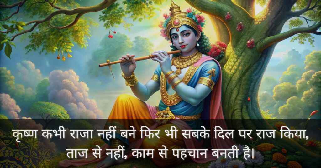 Krishna Shayari in Hindi | Life-based poetry on Shri Krishna