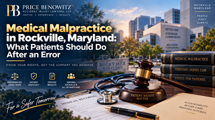 Medical Malpractice in Rockville, Maryland: What Patients Should Do After an Error